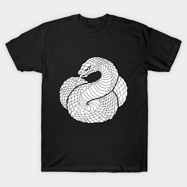 Chinese Zodiac Series - Snake T-Shirt by WillowSeeker